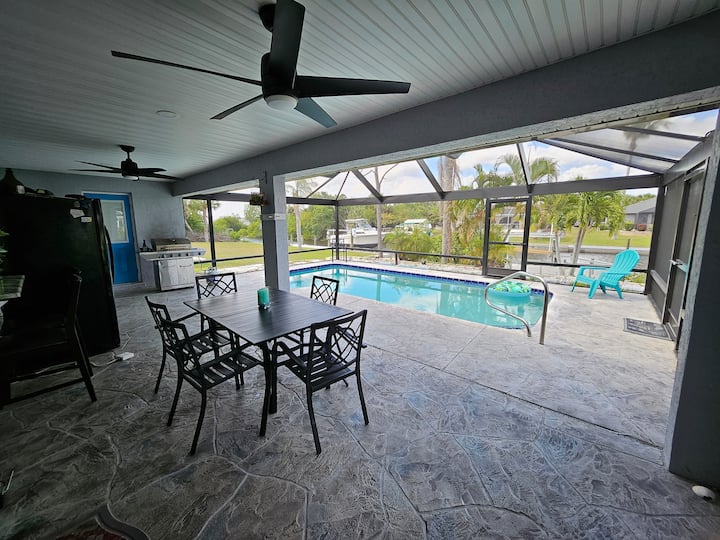 Serenity On The Harbor: Pool Home, Saltwater Canal - Port Charlotte, FL