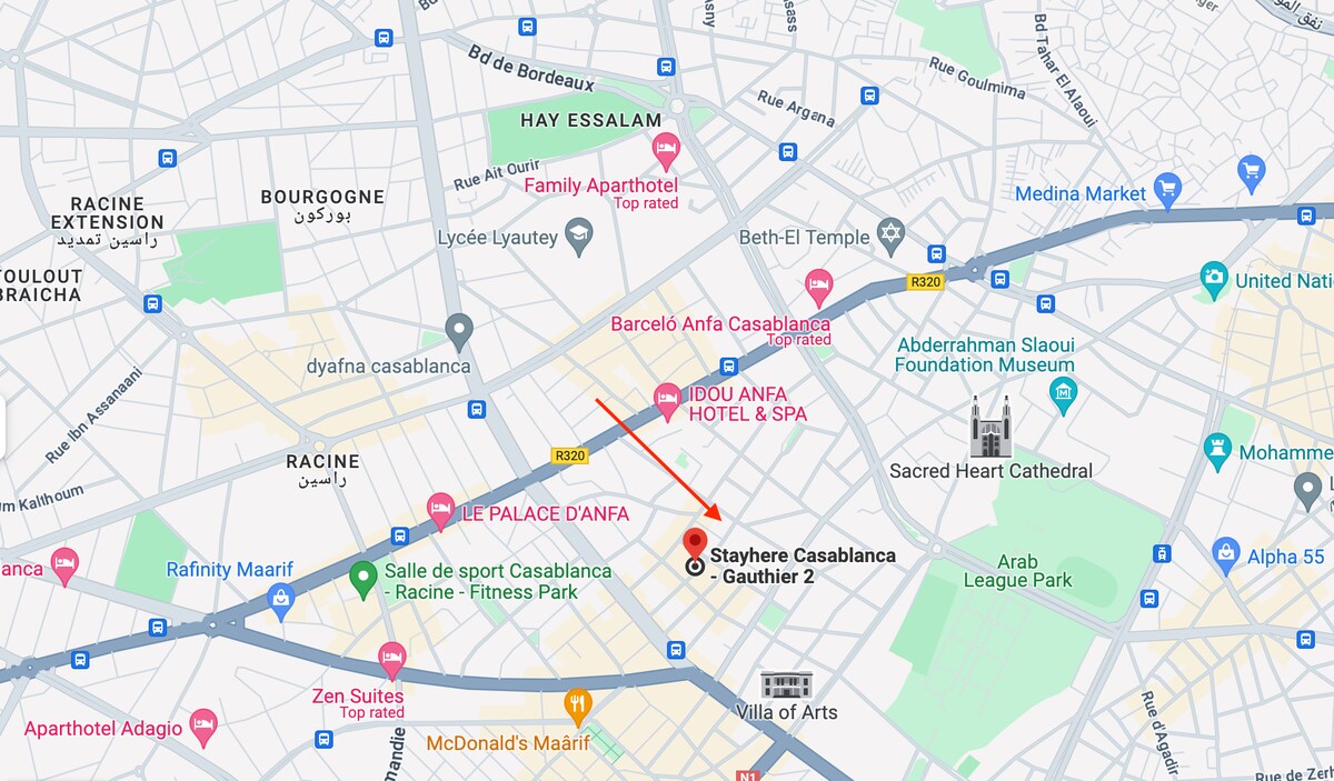 Rental unit in Casablanca  1 bedroom  1 bed  1 bath - image 5