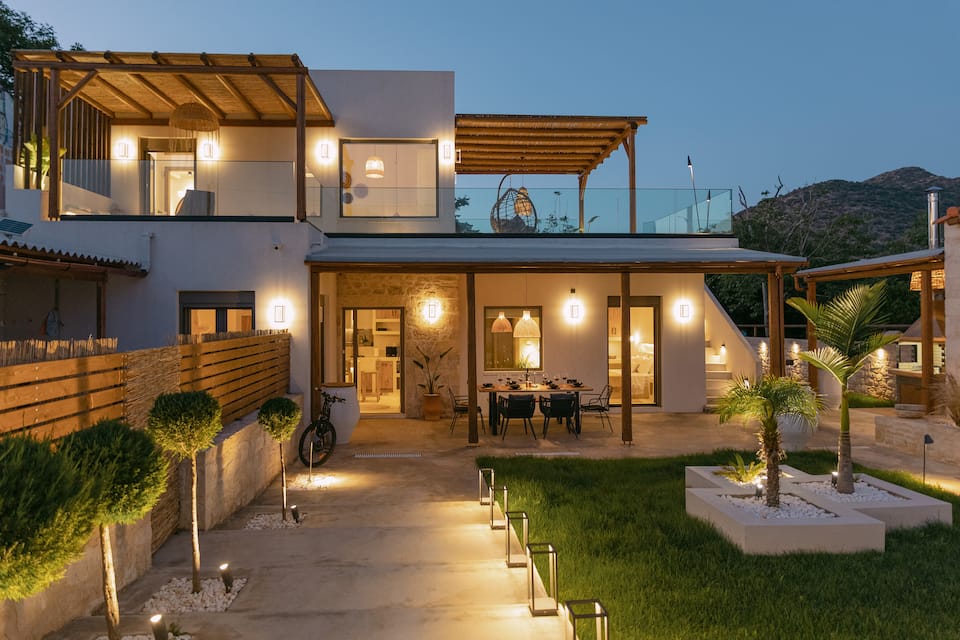 A boho stone villa in a Cretan village, Melidoni, Crete, Greece, photo 1 of 10