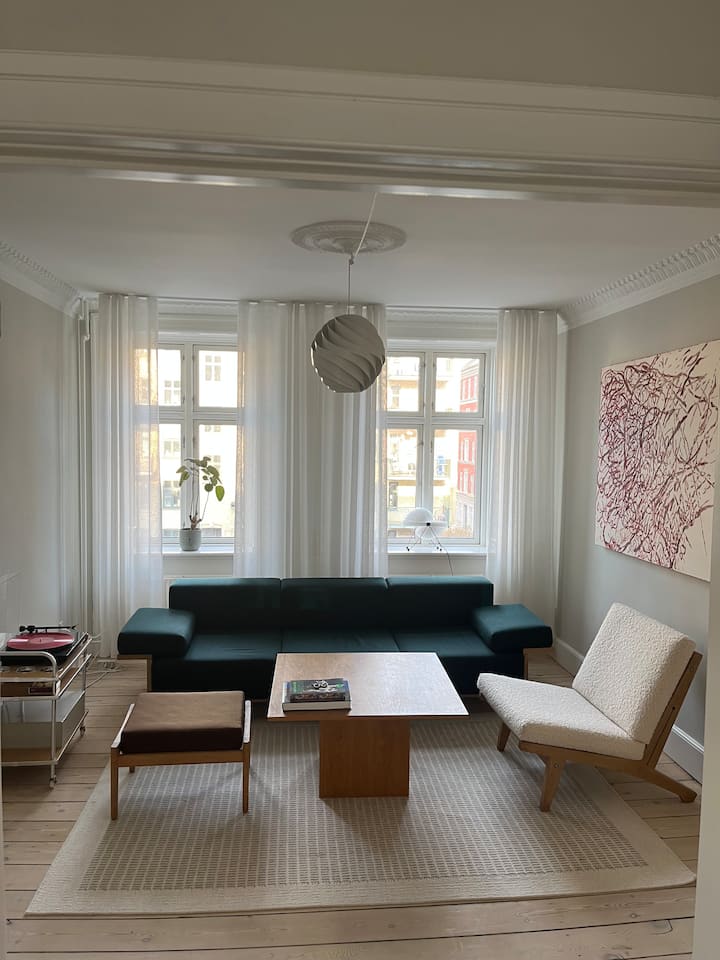 Charming Vesterbro Apartment With Balcony - Copenhagen Central Station