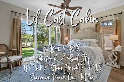 Lil Cast Cabin | 2Kings | Hot tub + Fire Pit | BBQ