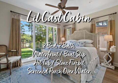 Lil Cast Cabin | 2 Kings | Hot tub, Fire Pit, BBQ