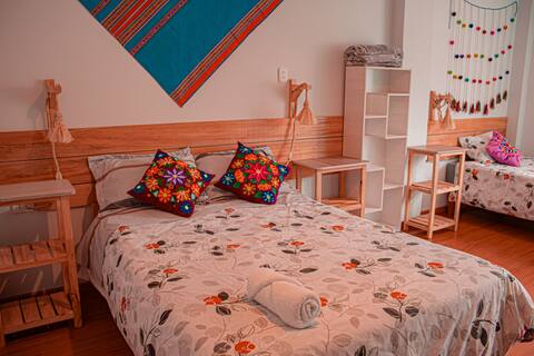 Private guest house with a nice view