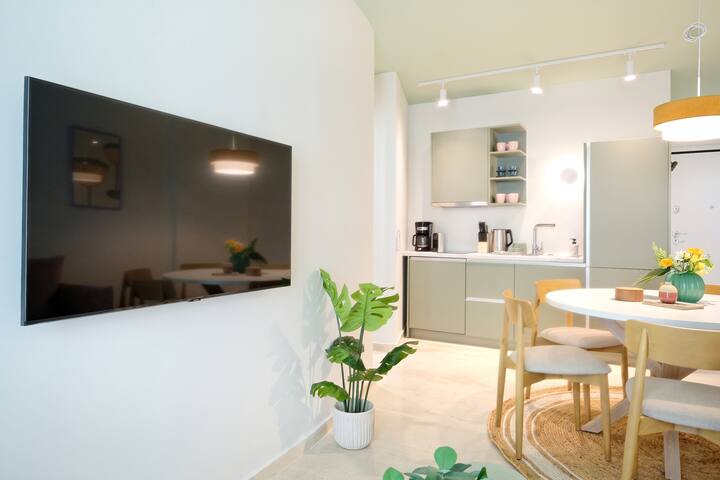 The Ark Athens – Spacious Flat W/ Rooftop & Gym gallery image 5