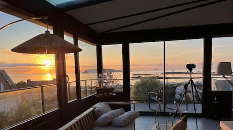 Exceptional sea view 8 pers.