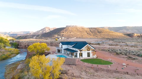 Zion Farmhouse | Virgin River, Private Pool, Zion