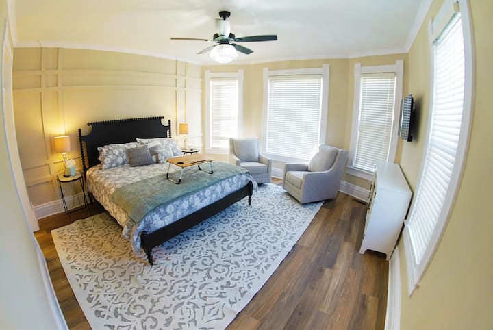 Main floor master suite
