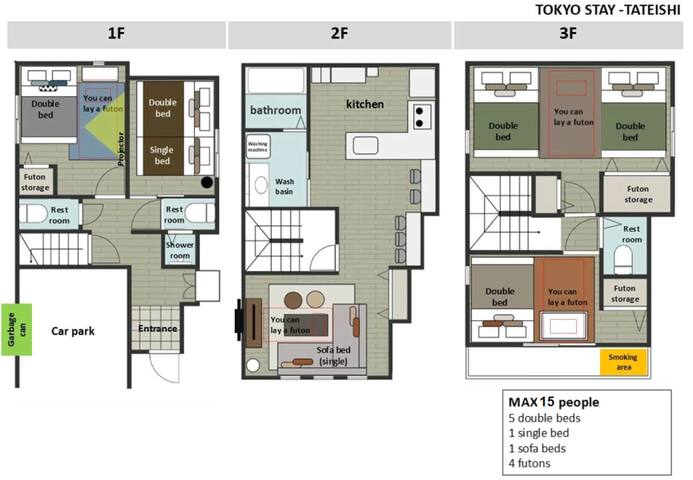 New house/7 min Sta/Near Skytree & Asakusa/16 ppl gallery image 2