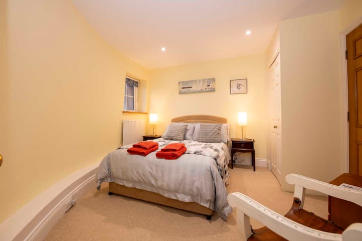 The double en-suite is equally spacious and comfortable