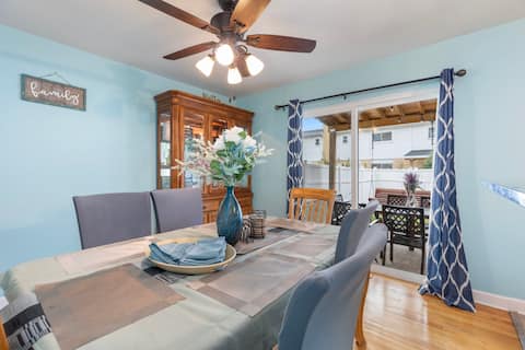 27min2City-Cozy~SLP10-15~Large patio w/dining~BBQ