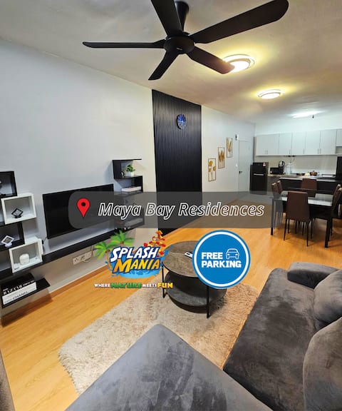 4 Pax Gamuda Cove Splash Mania Homestay Near KLIA