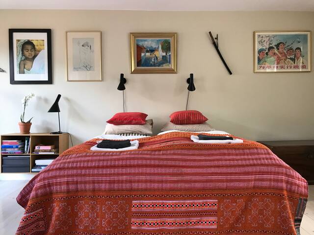 The blue house behind the Royal Palace gallery image 4