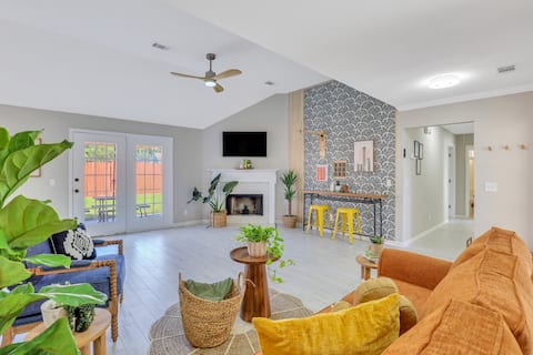 Top performing Airbnb: Airport Access • King Bed • Fenced Yard•PVT Parkg in Pooler