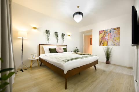 Style & Space: 2BR Apartment with Private Balcony