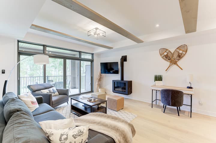 Ski Tremblant-verbier Condo 2 Free Parking Spa/gym - Mont-Tremblant