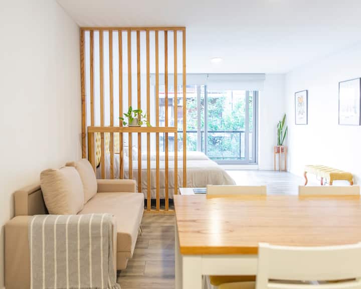 Nuevo Y Calido Departamento En Recoleta - Recoleta