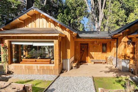 House in Patagonian forest