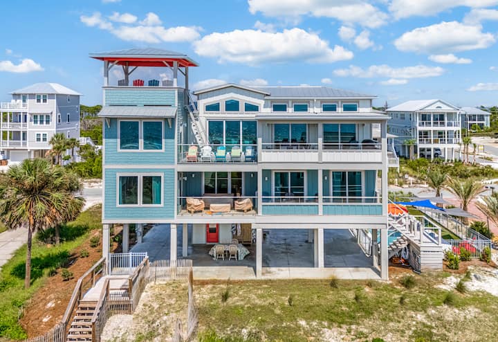 Luxury Gulf-Front w/Pool & Private Beach Access