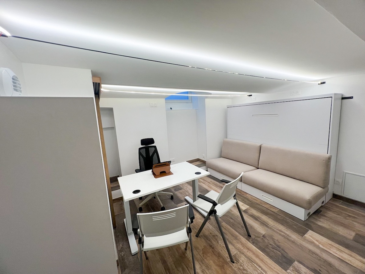 Top performing Airbnb: Duplex with private steam room in Lille Centre