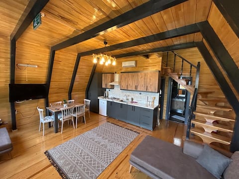 Popular Airbnb listing: Standard Bungalow 2 - Village Authentic Park in Trabzon