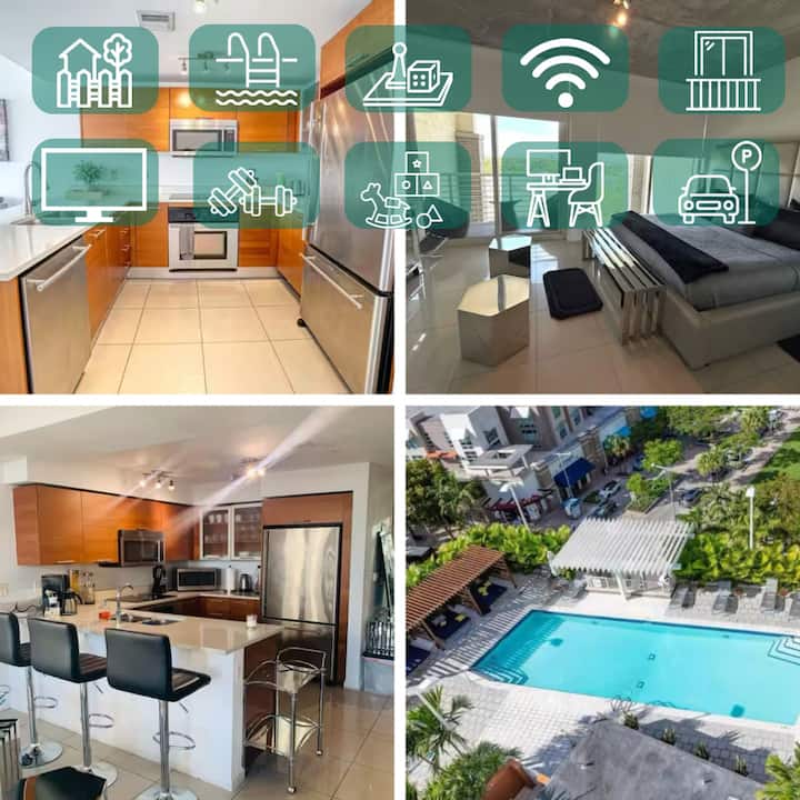 Luxe Apt In Midtown – Walk To Wynwood & More - Miami, FL