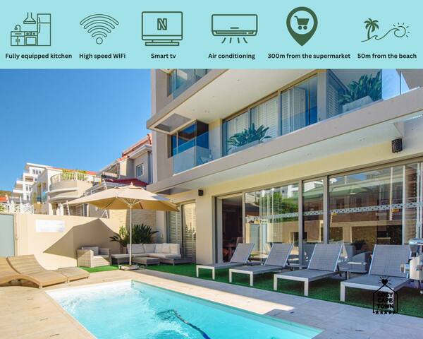 Luxury Seaside Villa with 3x housekeeping