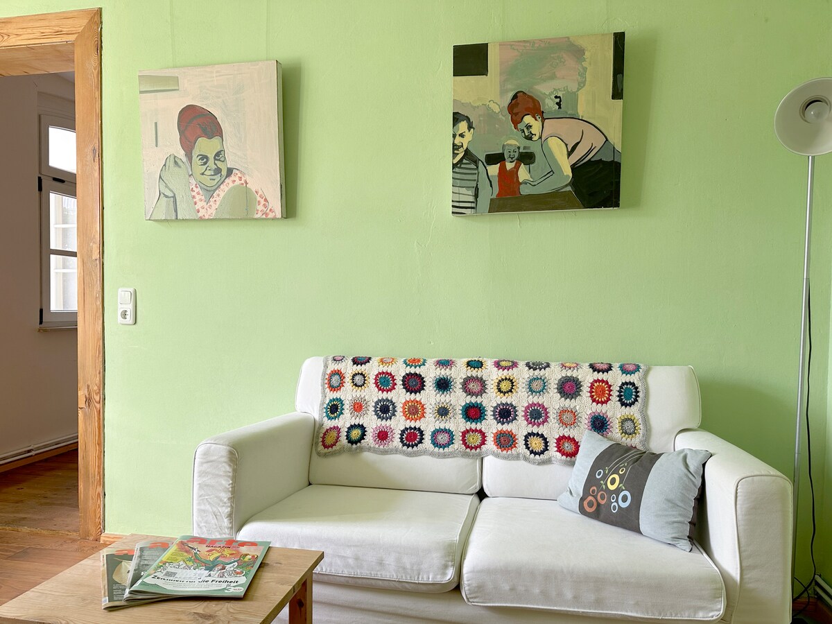 Popular Airbnb listing: Quiet oasis in the trendy district in Plagwitz