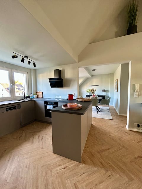 Charming and newly renovated penthouse