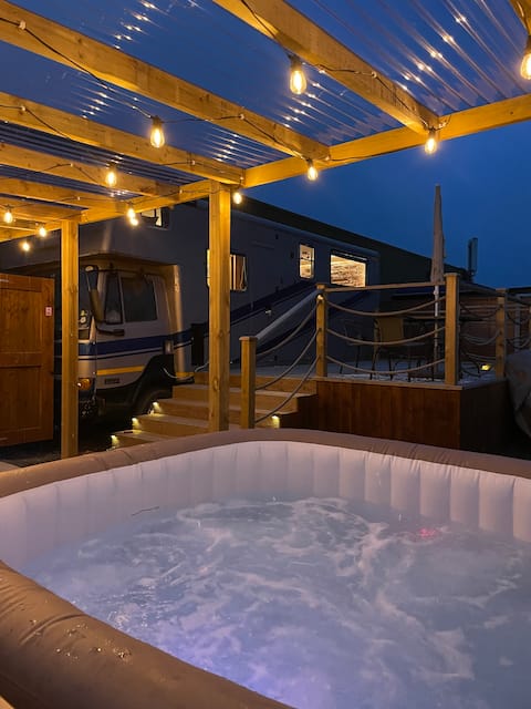 Horse Truck Tiny Home w/Hot Tub