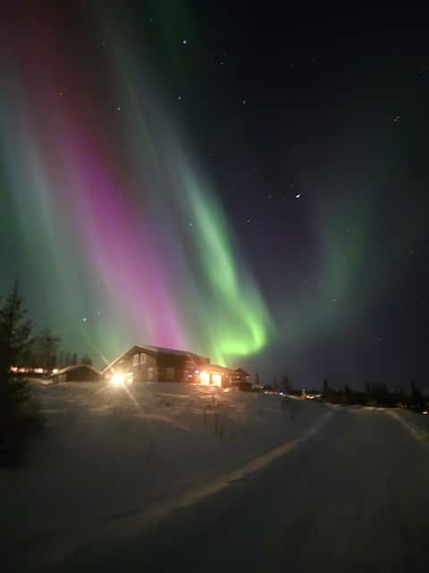 Cabin with panoramic view in Synnfjell