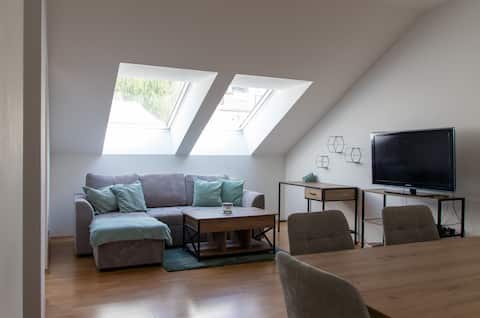 Lovely apartment with parking in the center of Linz
