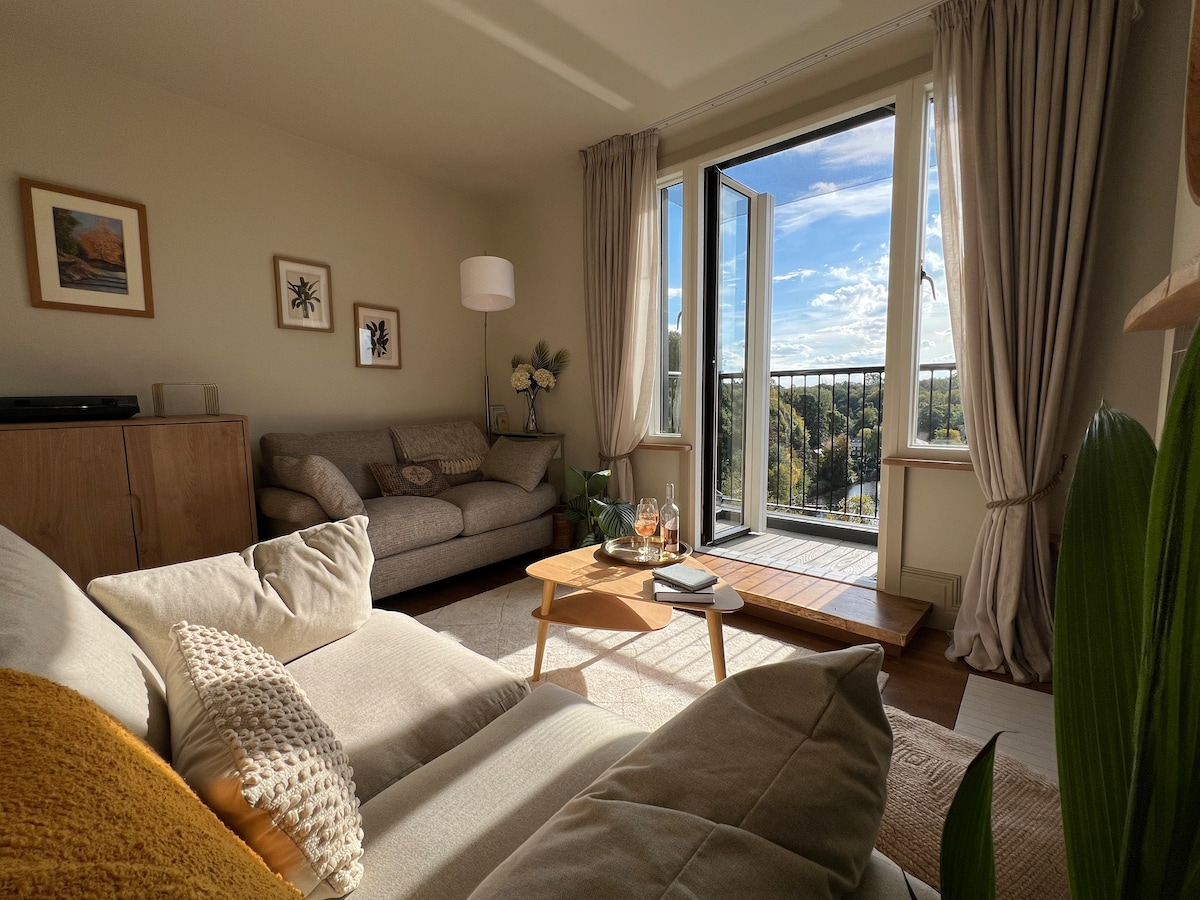 Erfolgreiche Airbnb-Immobilie: Tawny Nook for 6 to 8 - Riverside Retreat in Knaresborough