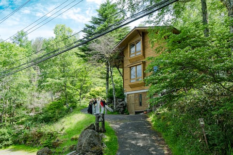 Yamaboushi/Tateshina Kogen/Yane BBQ area/Sauna/Big bathtub/Heater/Mountain villa style pension/5-min