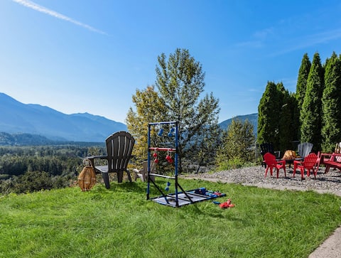 180° Stunning View - Firepit | BBQ | Powerful AC