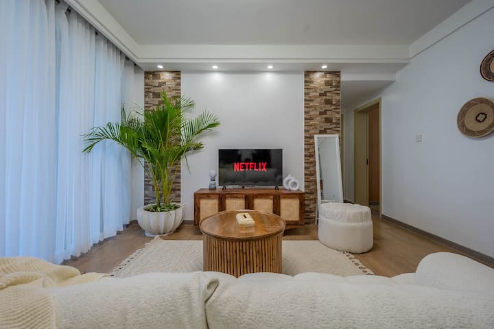 舒适的客厅与时尚融为一体，在一天结束时，您可以坐下来放松身心。