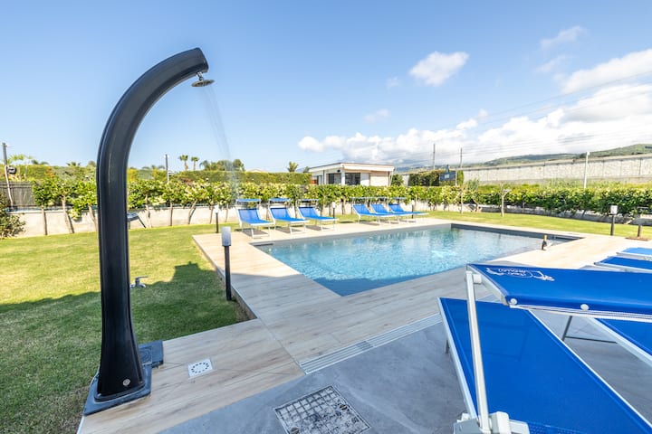 Villa Arvilla Avec Piscine Privée, 12 Personnes. - Campofelice di Roccella