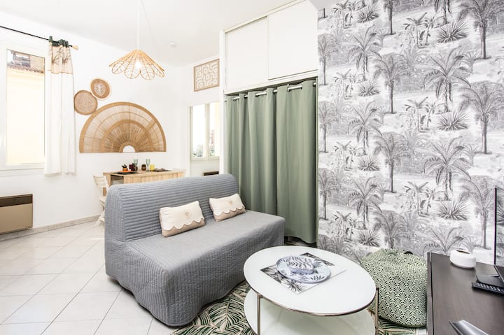 Menton, Le Belle Brise Cosy Studio - Ibis Styles Menton Centre