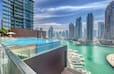 Dubai Marina 1BR w/ Pool |Near Shops & Restaurants