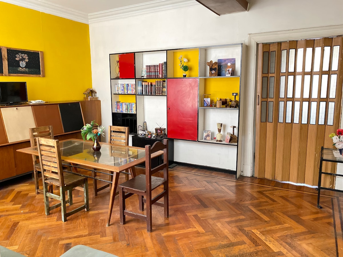 Apartamento de 1 quarto perto do Obelisco em Monserrat