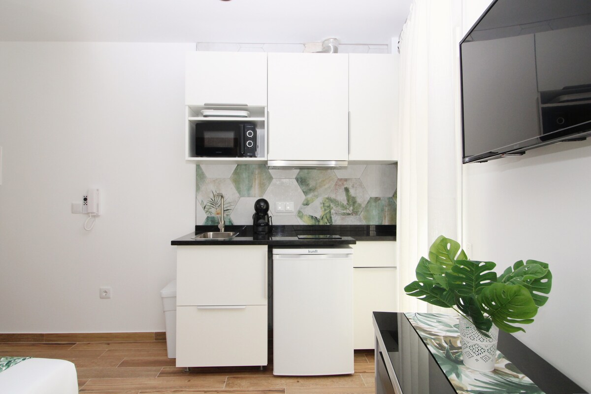 Top Airbnb: Cozy Studio OA5 with kitchenette 3" from Gamboa Beach em Peniche