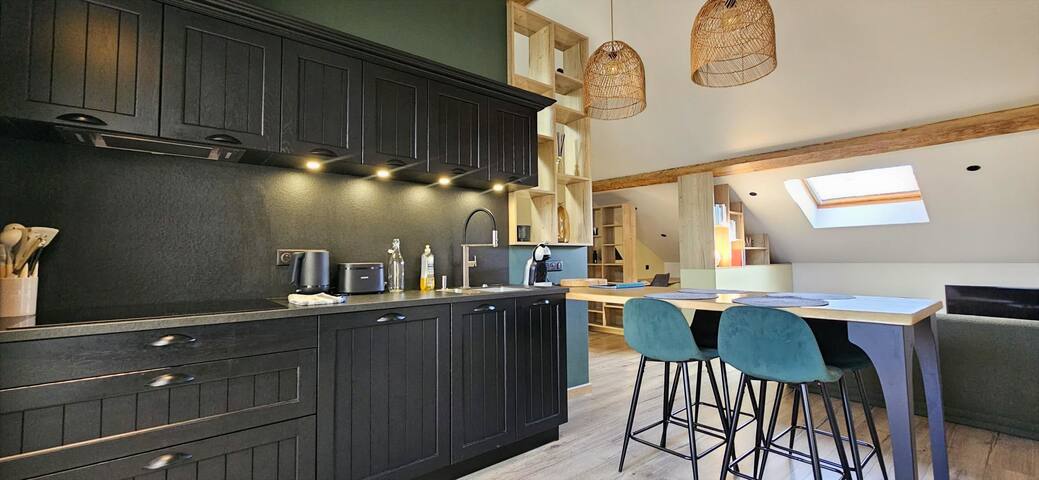 Entire home with 2 bedrooms in Nancy - Le cocon de Laxou