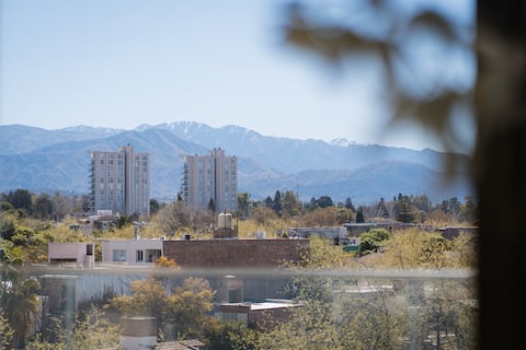 Luxurious apartment, mountain views