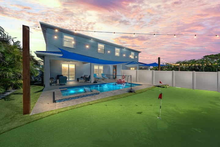 Rocket Landing 5/4.5 With En Suites- Beach Access - Cocoa Beach, FL