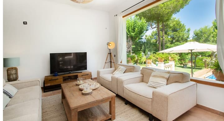 Luxury Villa, Heated Pool, Beach 20 Min Walk - Santa Ponsa