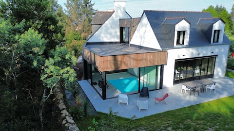 Villa Golfe du Morbihan – Pool, Seaside