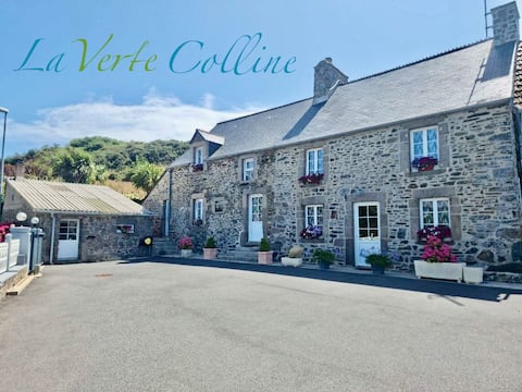 La Verte Colline Gîte Beautiful sea view