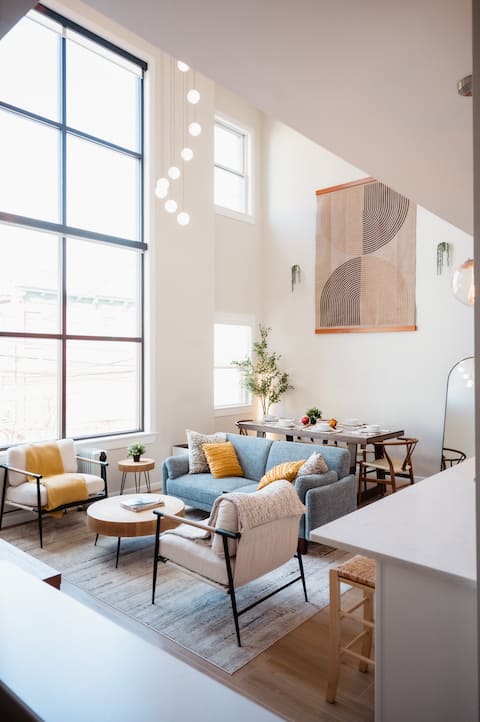 3BR Luxe Rooftop Home | 6 Beds | NYC & EWR Nearby