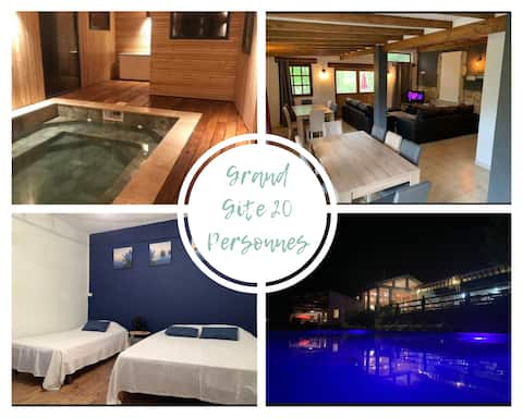 Beautiful Gite, sleeps 20.