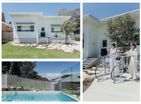 Luxury Retreat w/Pool 200m to Beach & Country Club