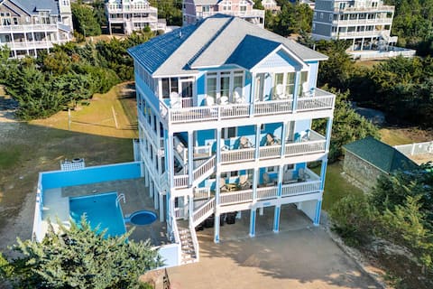 Sound View Oasis: Pool, Tiki, Elevator, & Sunsets